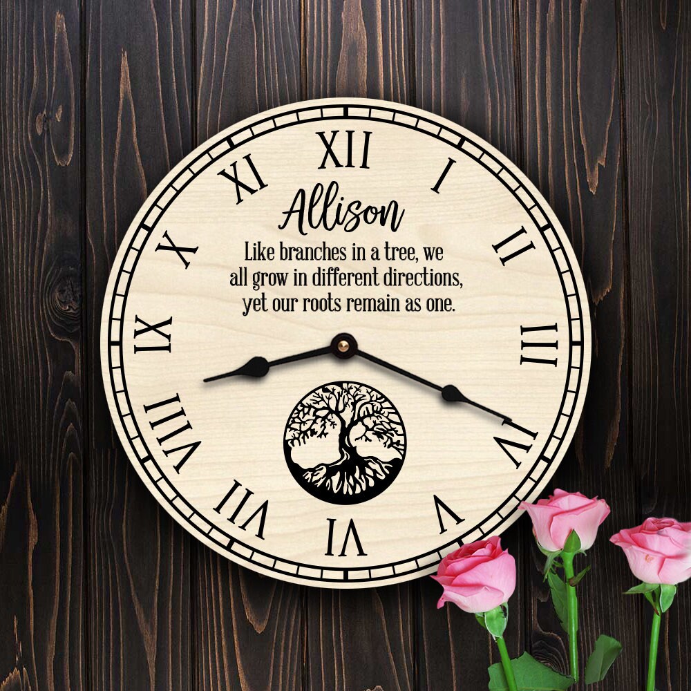 Personalized Family Is The Compass Tree of Life Gift