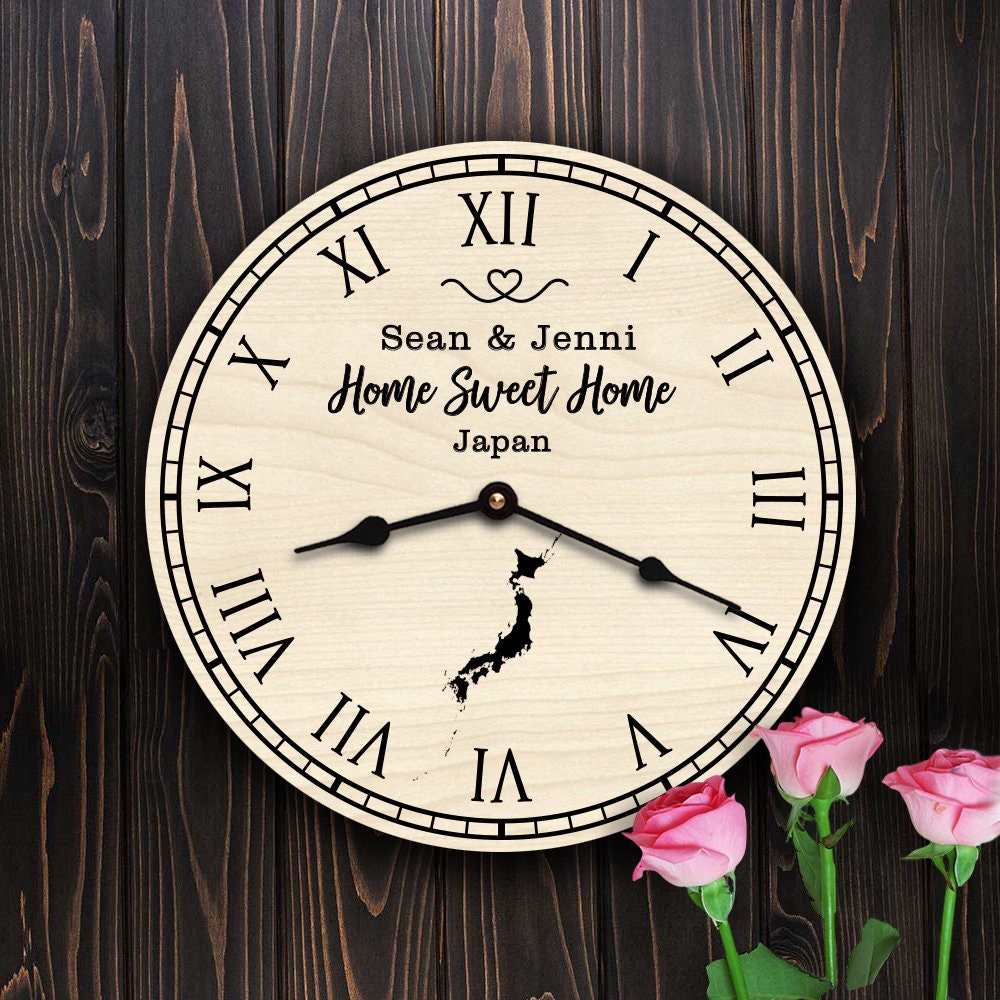 Japan Housewarming Gift Japanese Map Home Decor